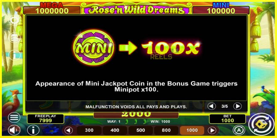 Rose’n Wild Dreams Hold & Win מכונת משחק לכסף, תְמוּנָה 6