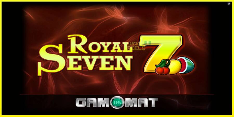 Royal Seven מכונת משחק לכסף, תְמוּנָה 1