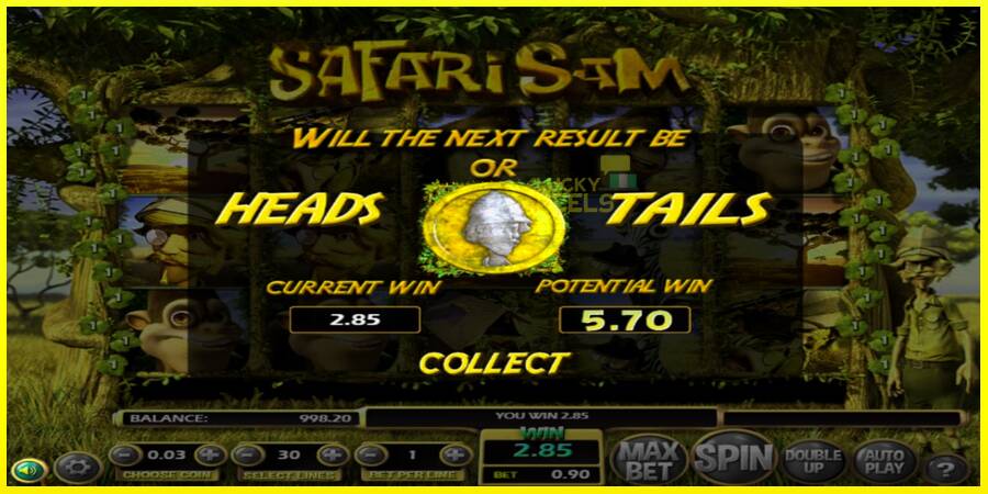 Safari Sam מכונת משחק לכסף, תְמוּנָה 4