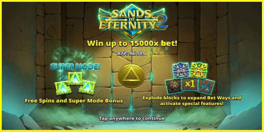 Sands of Eternity 2 מכונת משחק לכסף, תְמוּנָה 1