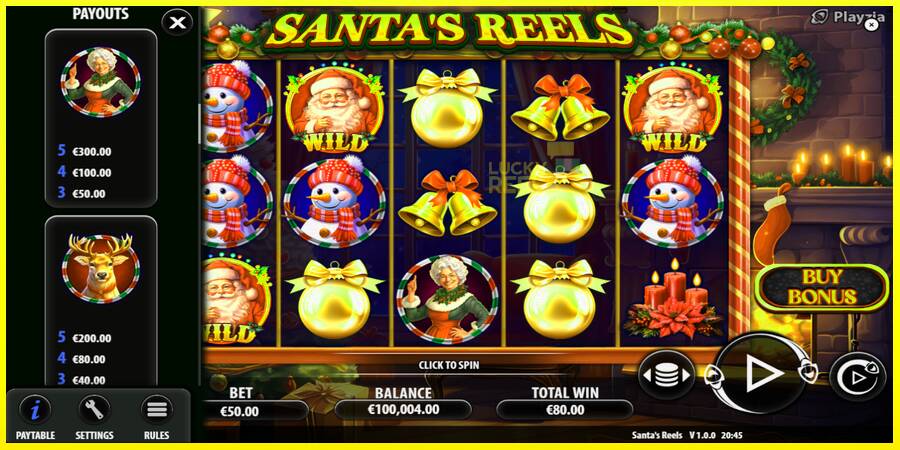 Santas Reels מכונת משחק לכסף, תְמוּנָה 6