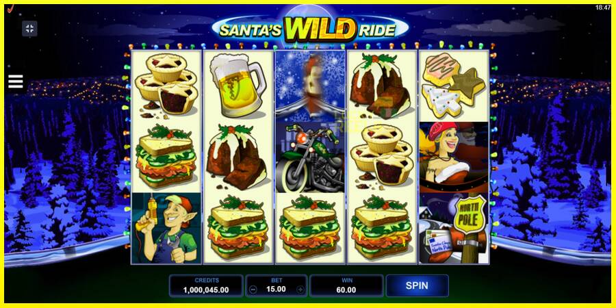 Santas Wild Ride מכונת משחק לכסף, תְמוּנָה 3