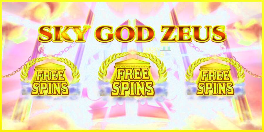 Sky God Zeus 3x3 מכונת משחק לכסף, תְמוּנָה 1