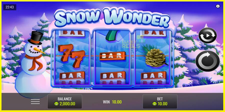 Snow Wonder מכונת משחק לכסף, תְמוּנָה 2