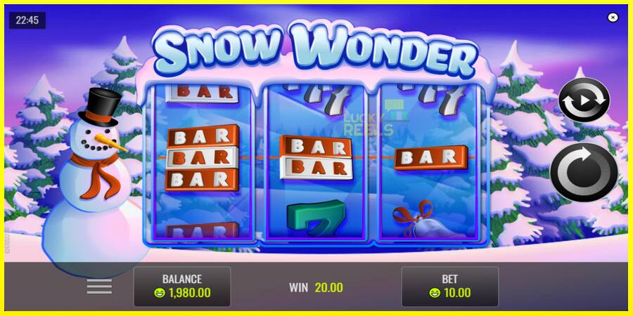 Snow Wonder מכונת משחק לכסף, תְמוּנָה 3