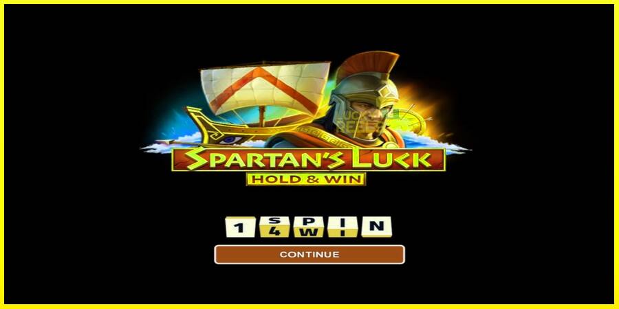 Spartans Luck Hold & Win מכונת משחק לכסף, תְמוּנָה 1