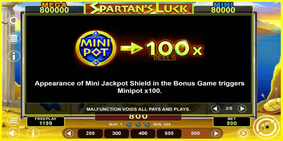 Spartans Luck Hold & Win מכונת משחק לכסף, תְמוּנָה 6