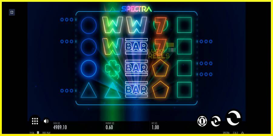 Spectra מכונת משחק לכסף, תְמוּנָה 5