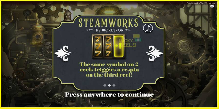 Steamworks - The Workshop מכונת משחק לכסף, תְמוּנָה 1