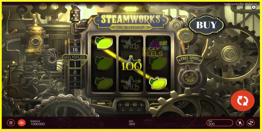 Steamworks - The Workshop מכונת משחק לכסף, תְמוּנָה 4