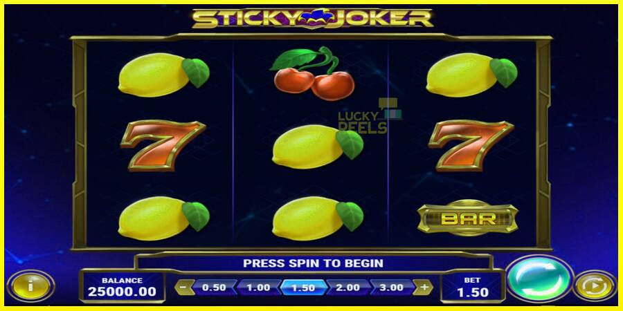 Sticky Joker מכונת משחק לכסף, תְמוּנָה 1