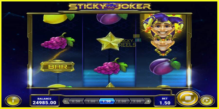 Sticky Joker מכונת משחק לכסף, תְמוּנָה 3