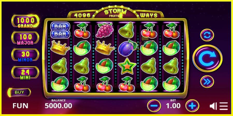 Storm Fruits 2 מכונת משחק לכסף, תְמוּנָה 1