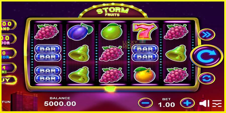 Storm Fruits מכונת משחק לכסף, תְמוּנָה 1