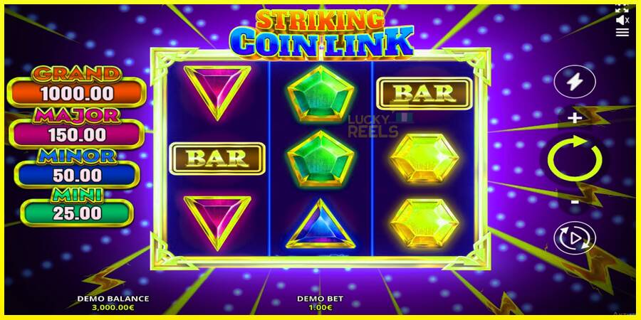 Striking Coin Link מכונת משחק לכסף, תְמוּנָה 1