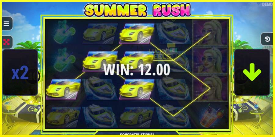 Summer Rush מכונת משחק לכסף, תְמוּנָה 2