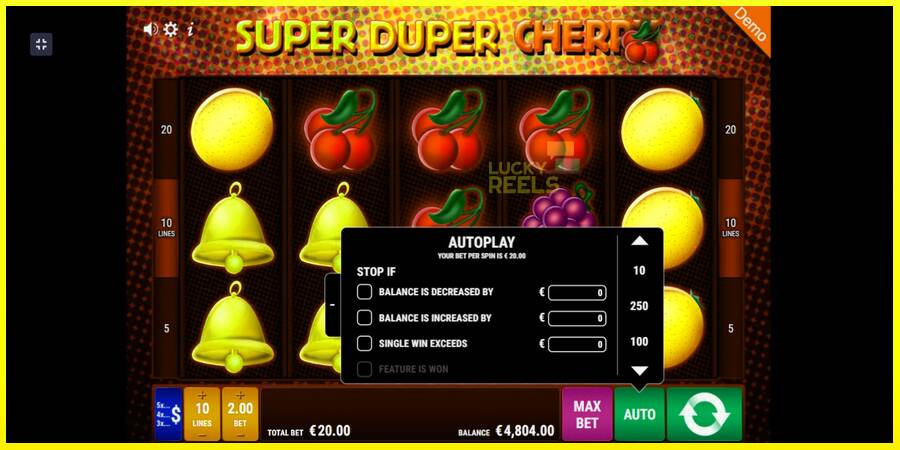 Super Duper Cherry מכונת משחק לכסף, תְמוּנָה 5