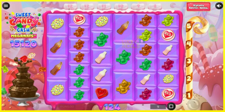 Sweet Candy Cash Megaway מכונת משחק לכסף, תְמוּנָה 5