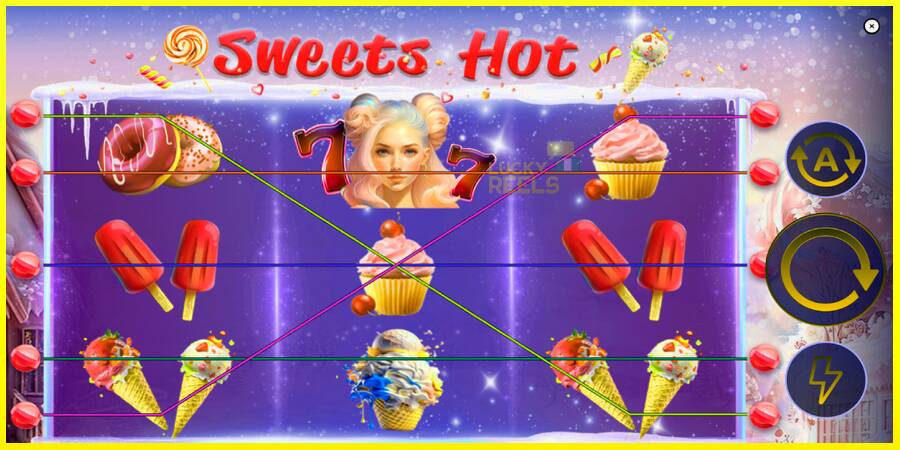 Sweets Hot מכונת משחק לכסף, תְמוּנָה 2