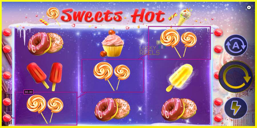 Sweets Hot מכונת משחק לכסף, תְמוּנָה 3