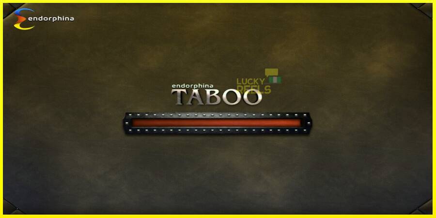 Taboo מכונת משחק לכסף, תְמוּנָה 1