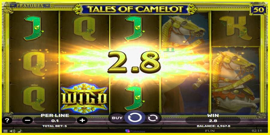 Tales of Camelot מכונת משחק לכסף, תְמוּנָה 3