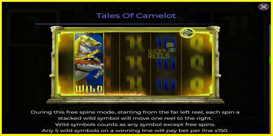 Tales of Camelot מכונת משחק לכסף, תְמוּנָה 5