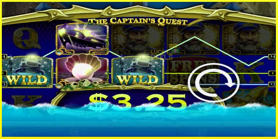 The Captains Quest מכונת משחק לכסף, תְמוּנָה 2