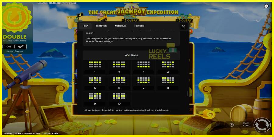 The Great Jackpot Expedition מכונת משחק לכסף, תְמוּנָה 7