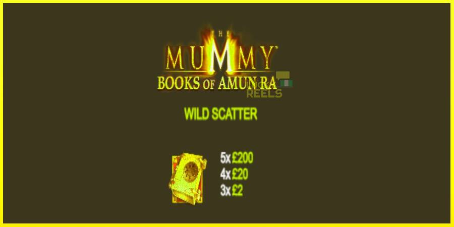 The Mummy Books of Amun Ra מכונת משחק לכסף, תְמוּנָה 5