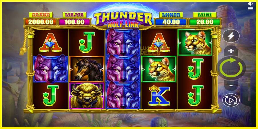 Thunder Wolf Link מכונת משחק לכסף, תְמוּנָה 1