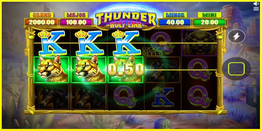 Thunder Wolf Link מכונת משחק לכסף, תְמוּנָה 2