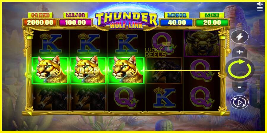 Thunder Wolf Link מכונת משחק לכסף, תְמוּנָה 3