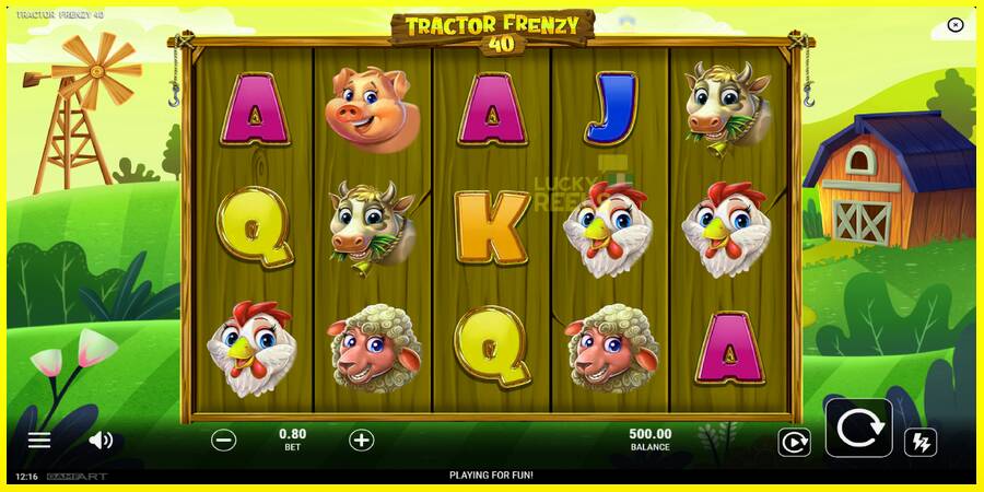 Tractor Frenzy 40 מכונת משחק לכסף, תְמוּנָה 2