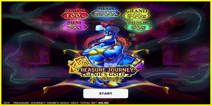 Treasure Journey: Genies Gold מכונת משחק לכסף, תְמוּנָה 1