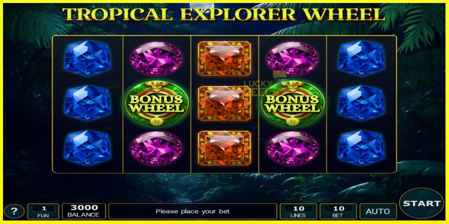 Tropical Explorer Wheel מכונת משחק לכסף, תְמוּנָה 1