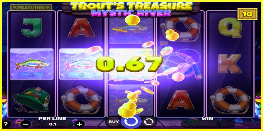 Trouts Treasure - Mystic River מכונת משחק לכסף, תְמוּנָה 2