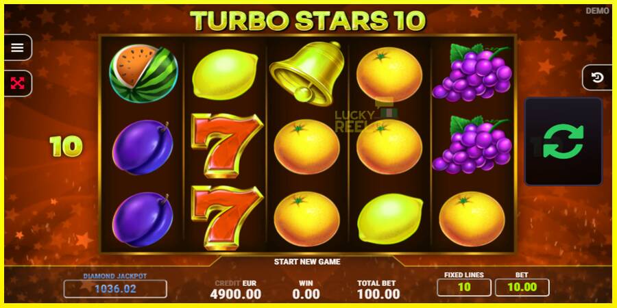 Turbo Stars 10 מכונת משחק לכסף, תְמוּנָה 2