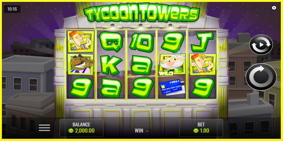 Tycoon Towers מכונת משחק לכסף, תְמוּנָה 2