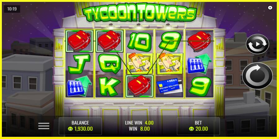 Tycoon Towers מכונת משחק לכסף, תְמוּנָה 4