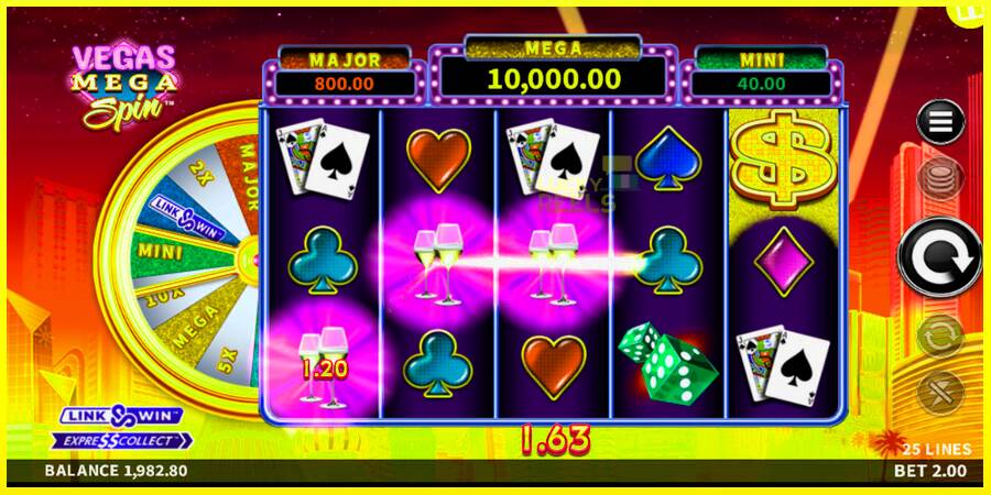 Vegas Mega Spin מכונת משחק לכסף, תְמוּנָה 4