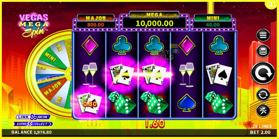 Vegas Mega Spin מכונת משחק לכסף, תְמוּנָה 5