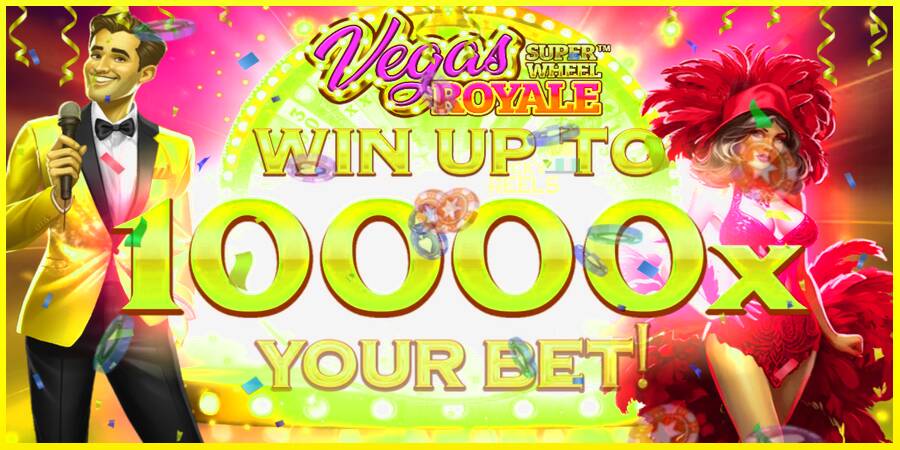 Vegas Royale Super Wheel מכונת משחק לכסף, תְמוּנָה 1