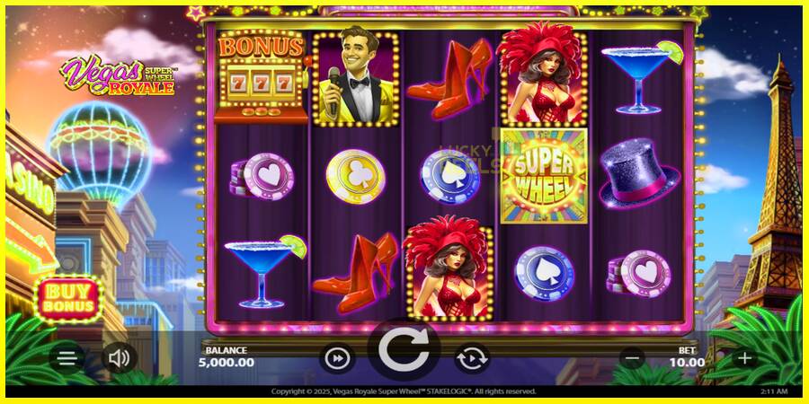 Vegas Royale Super Wheel מכונת משחק לכסף, תְמוּנָה 2