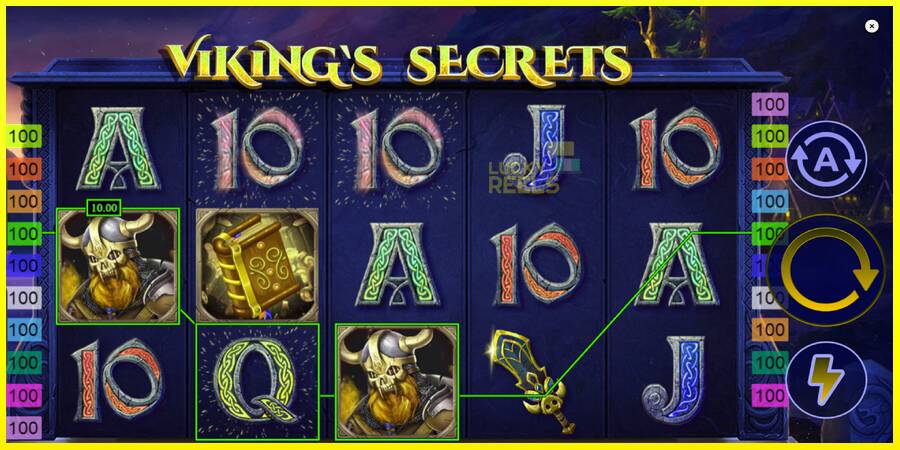 Vikings Secrets מכונת משחק לכסף, תְמוּנָה 3