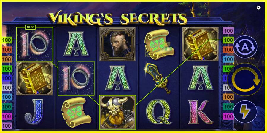 Vikings Secrets מכונת משחק לכסף, תְמוּנָה 4