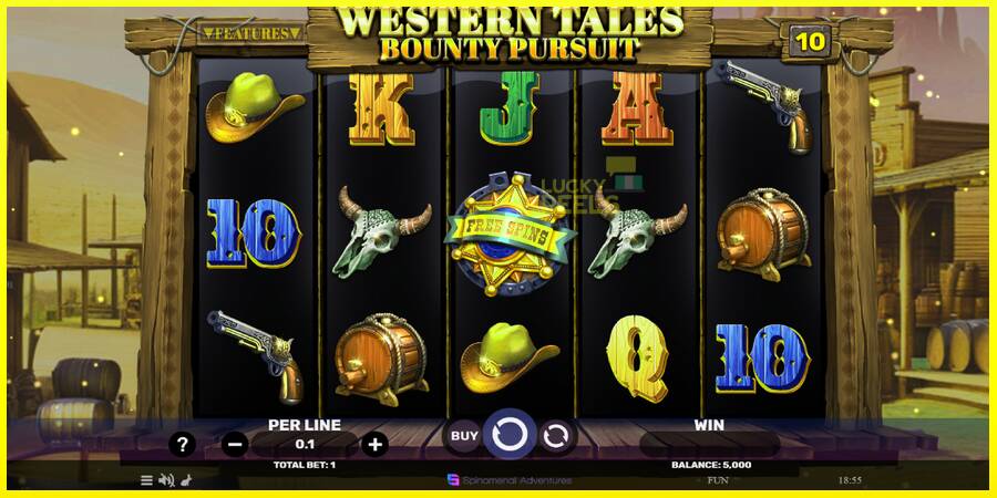 Western Tales - Bounty Pursuit מכונת משחק לכסף, תְמוּנָה 2