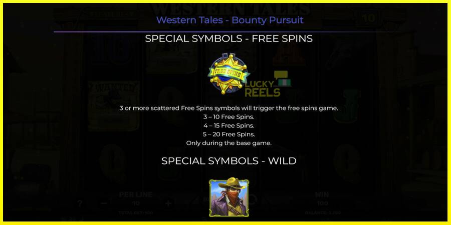 Western Tales - Bounty Pursuit מכונת משחק לכסף, תְמוּנָה 5