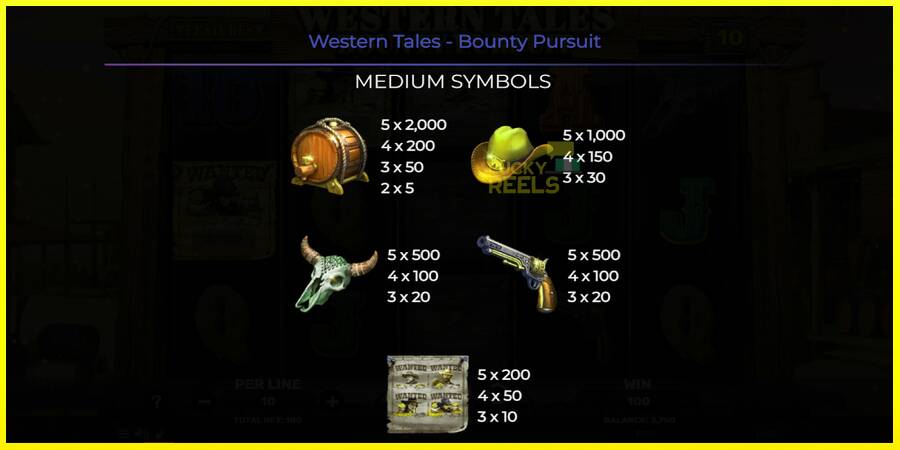 Western Tales - Bounty Pursuit מכונת משחק לכסף, תְמוּנָה 6