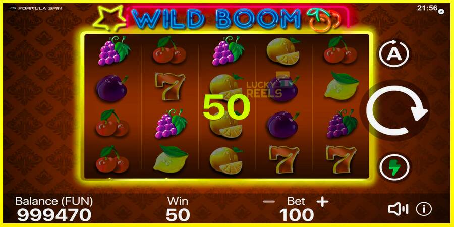 Wild Boom מכונת משחק לכסף, תְמוּנָה 3